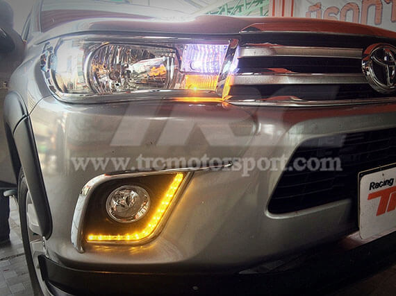 daytime running light DRL REVO 2015 ตรงรุ่น ยี่ห้อ DEMON EYE USA